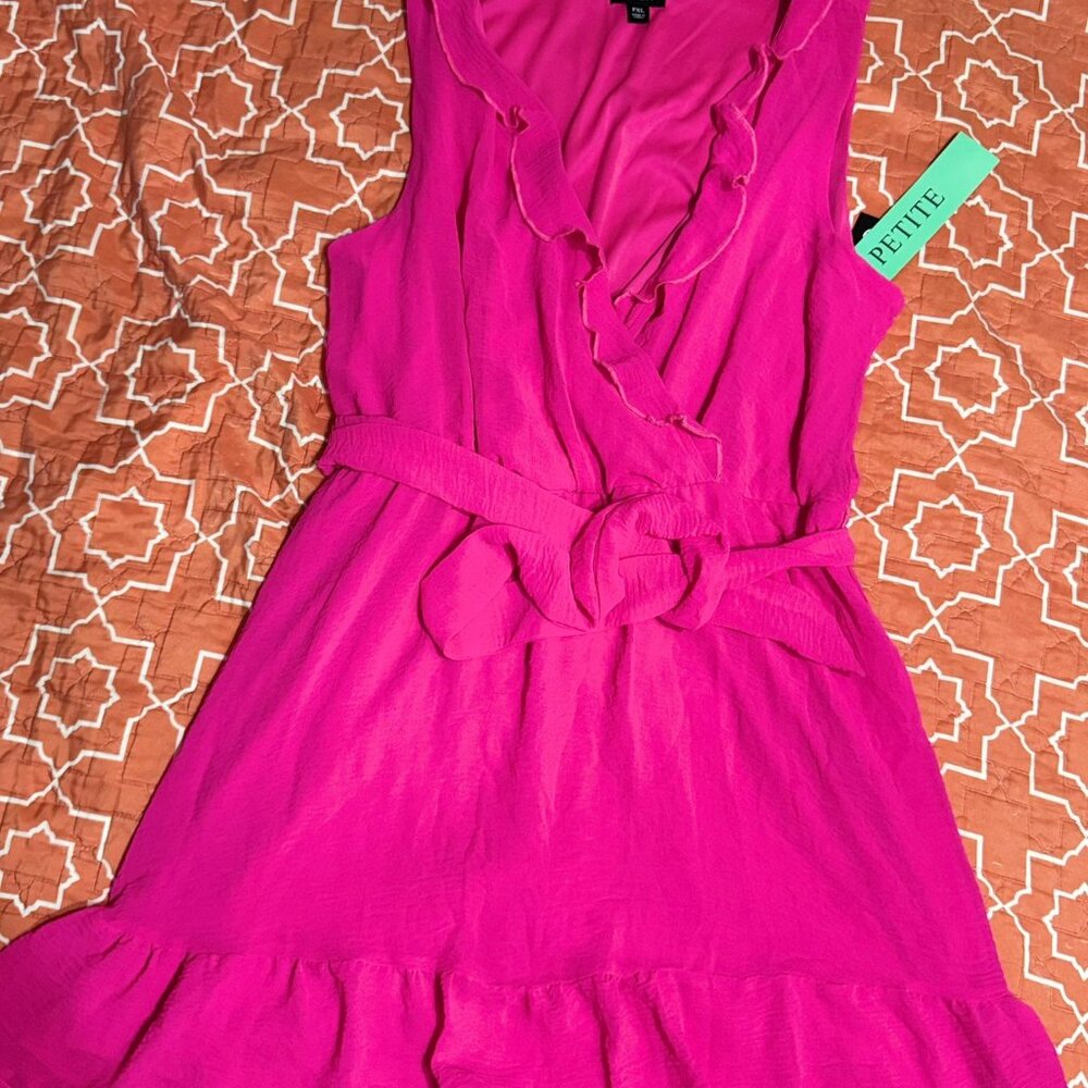 Pink Tacera dress with belt